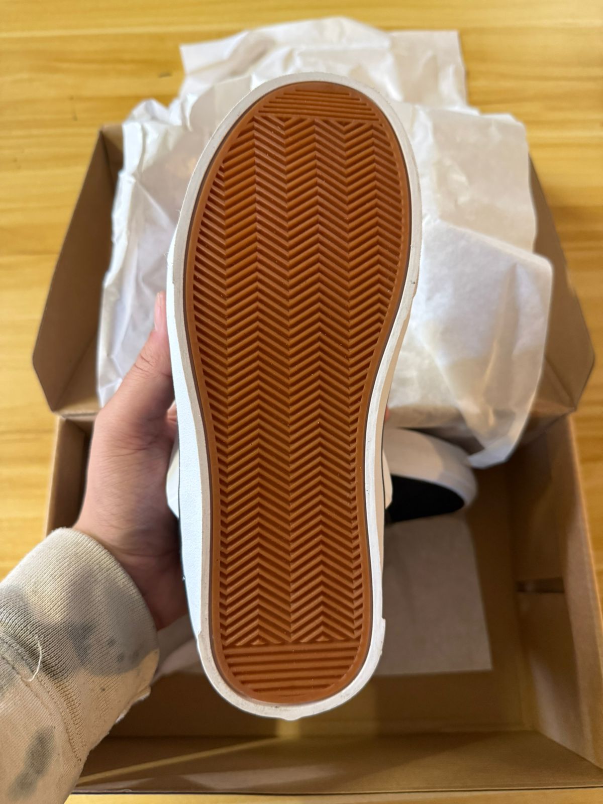 Zapatillas estilo Vans.