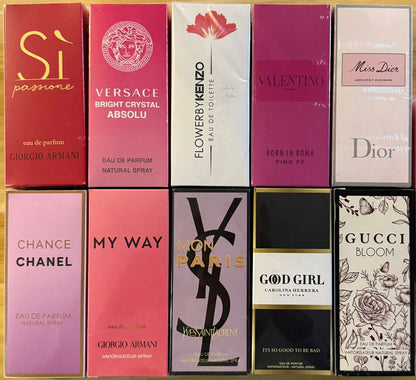 10 Perfumes inspiración de 40 ml